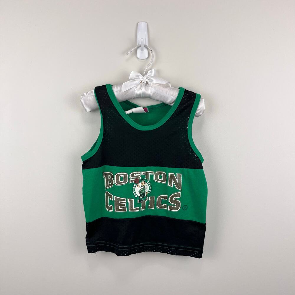 Vintage Park Bench Kids NBA Boston Celtics Jersey Tank Top 3T